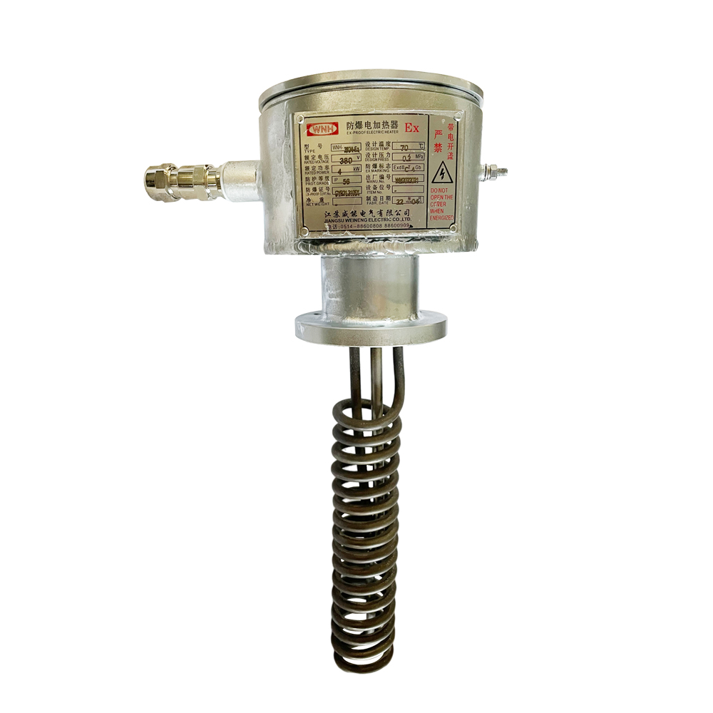 380V 4KW ATEX certificated immersion heater