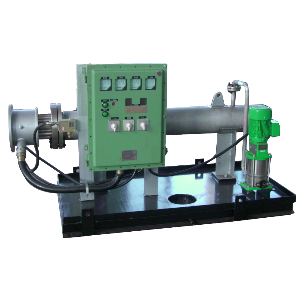 Anti-explosion skid heater
