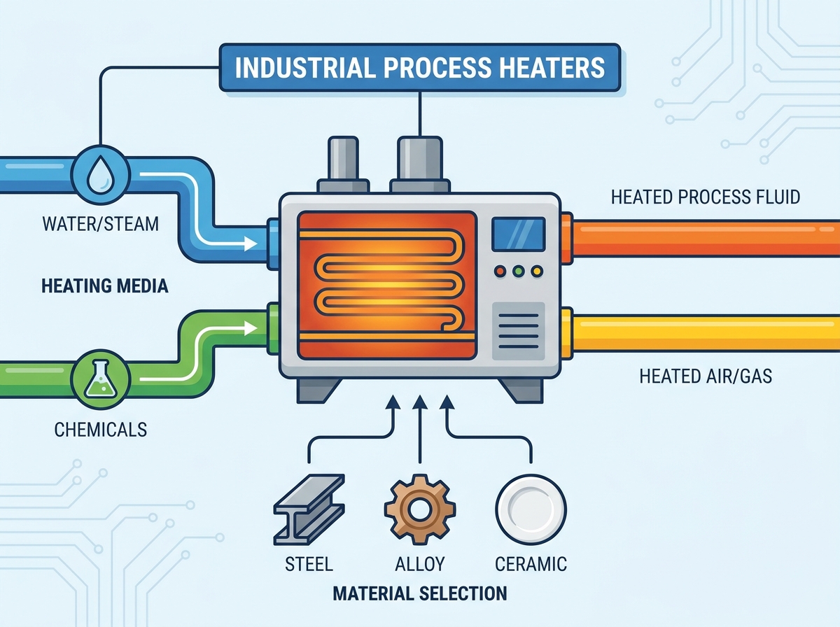 Industrial Process Heaters in Mill Environments